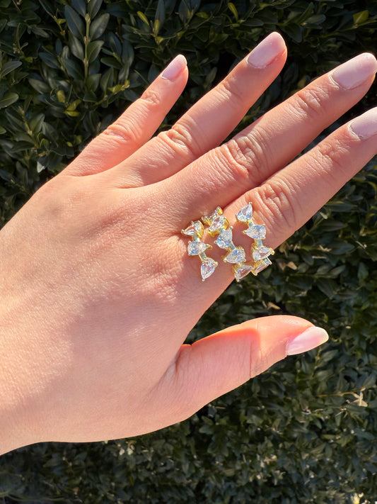 Marquise Cascade Ring