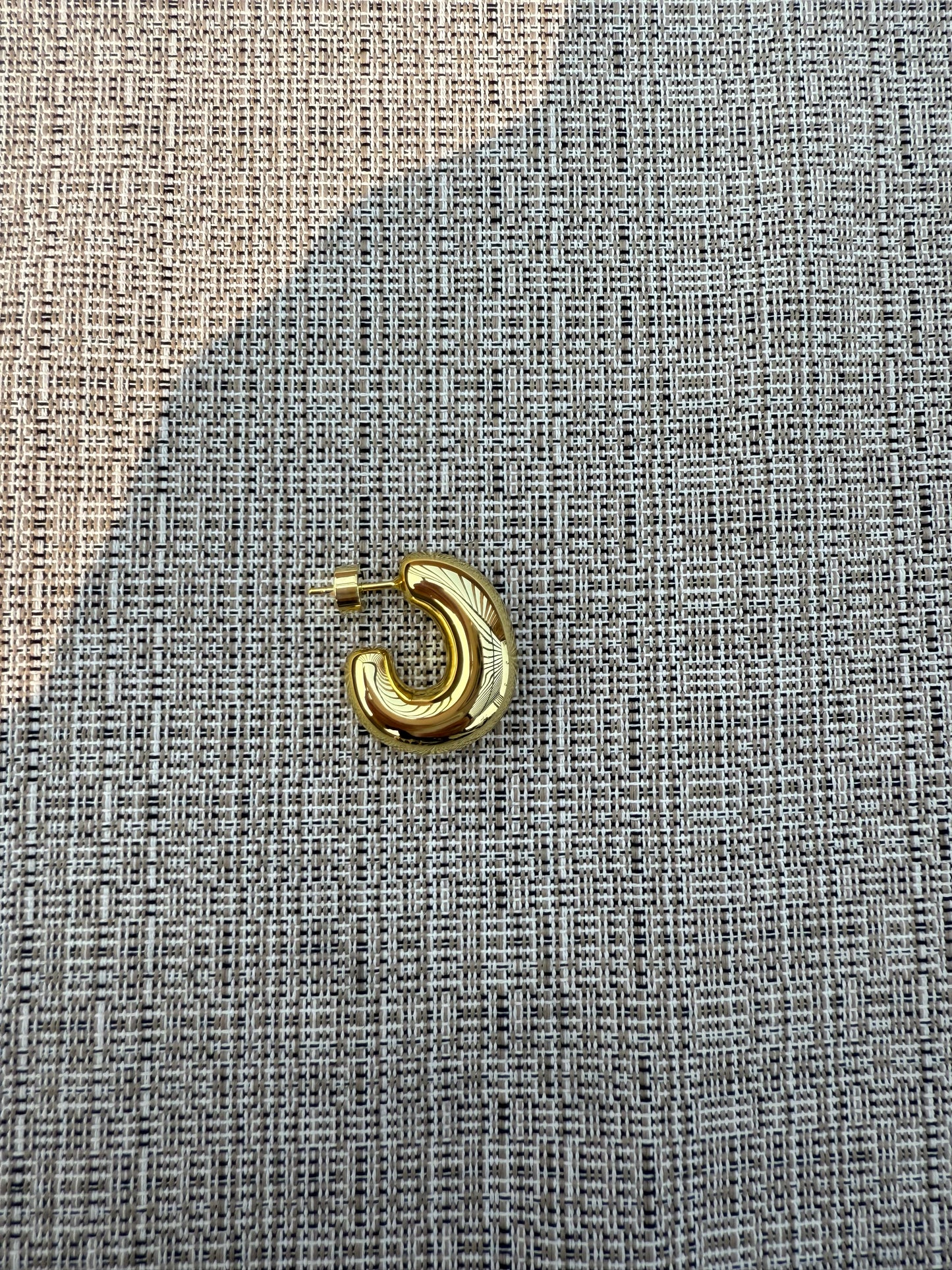 The Bold Oval Hoop Earrings