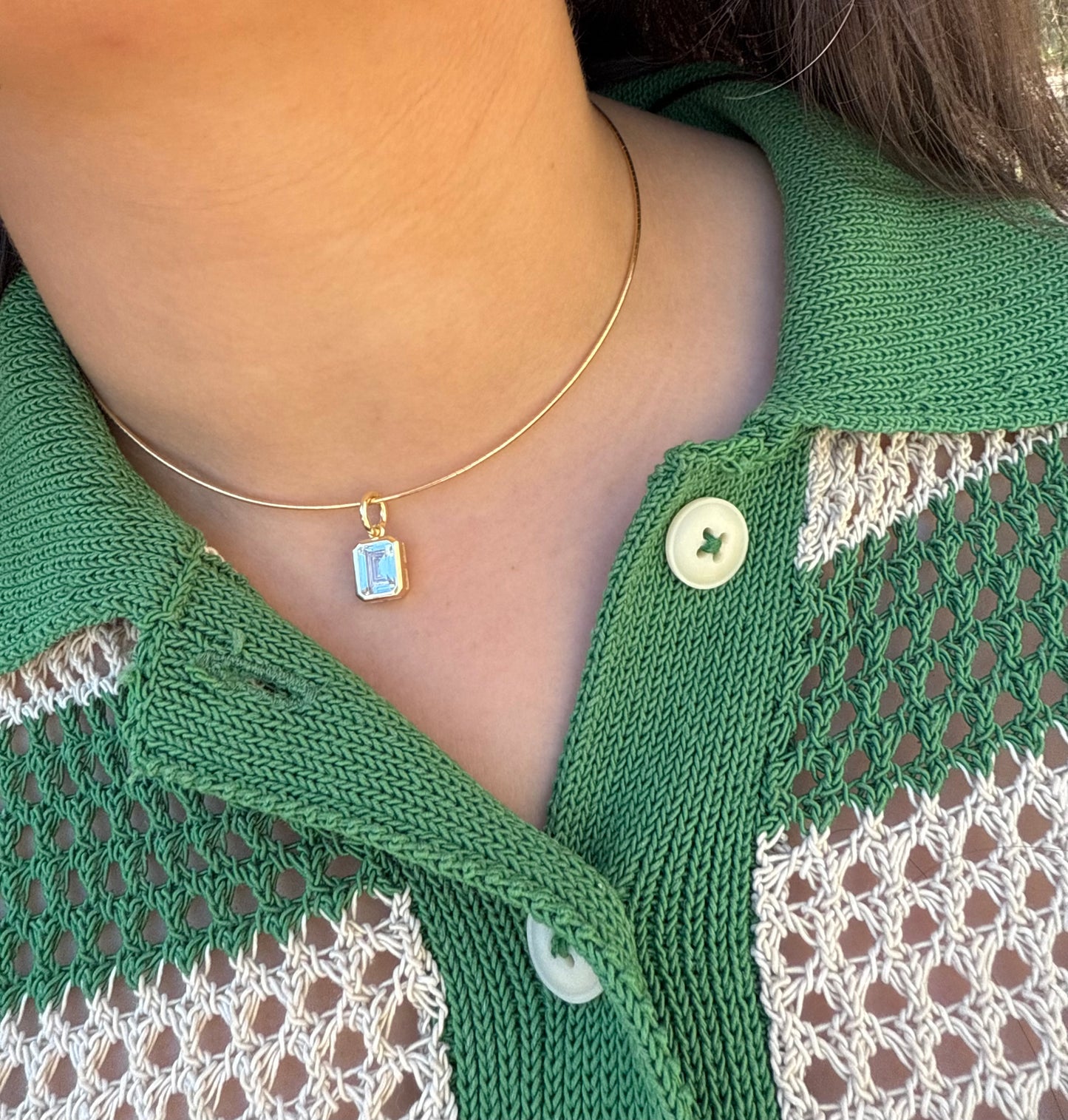 Omega Charm Necklace