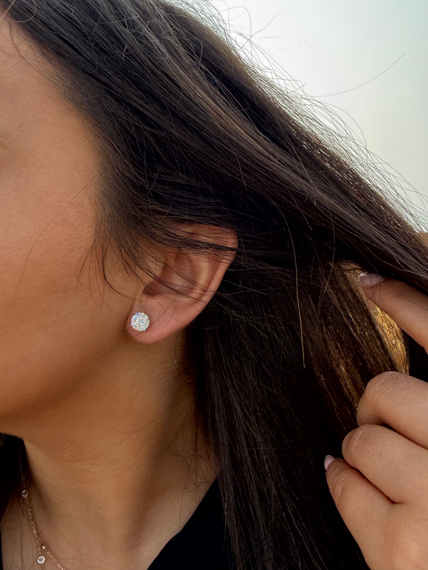 7 MM Classique Stud Earrings