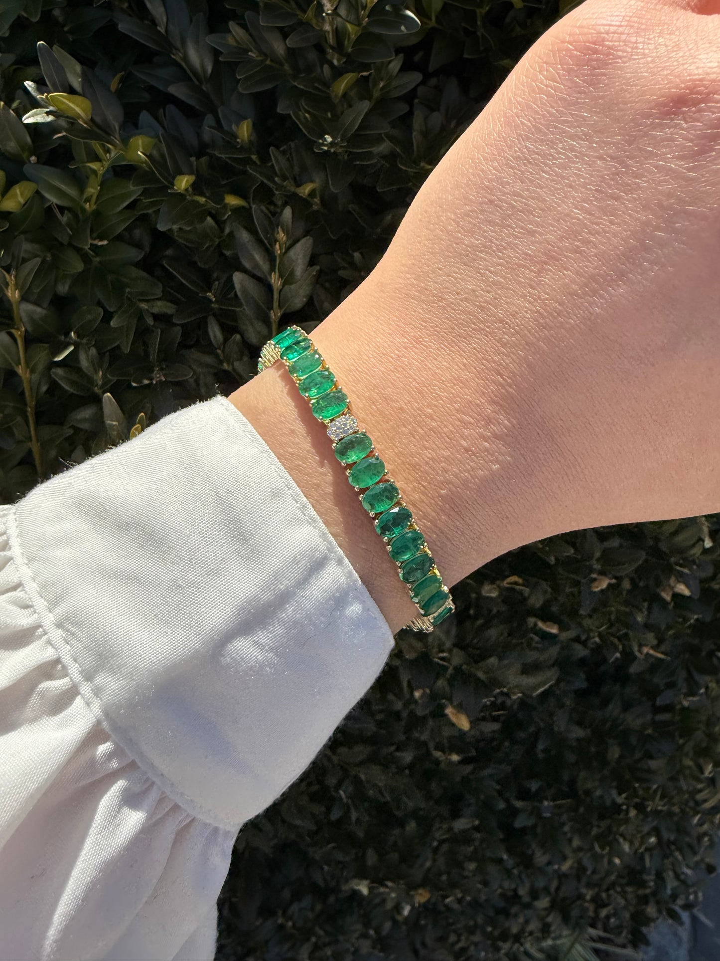 Oval Sapphire Bracelet
