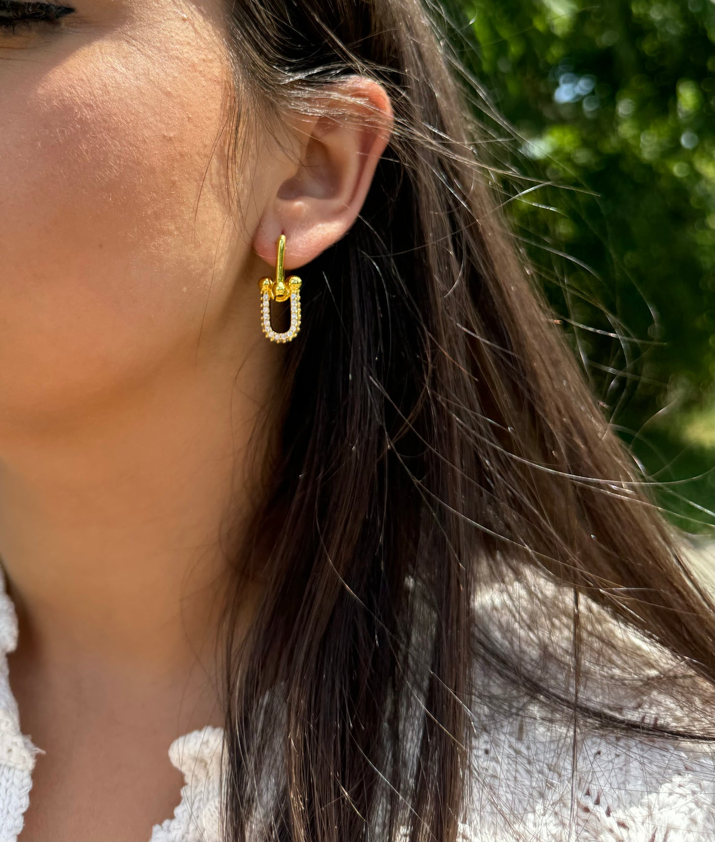 Funky Mini Hoop Earrings