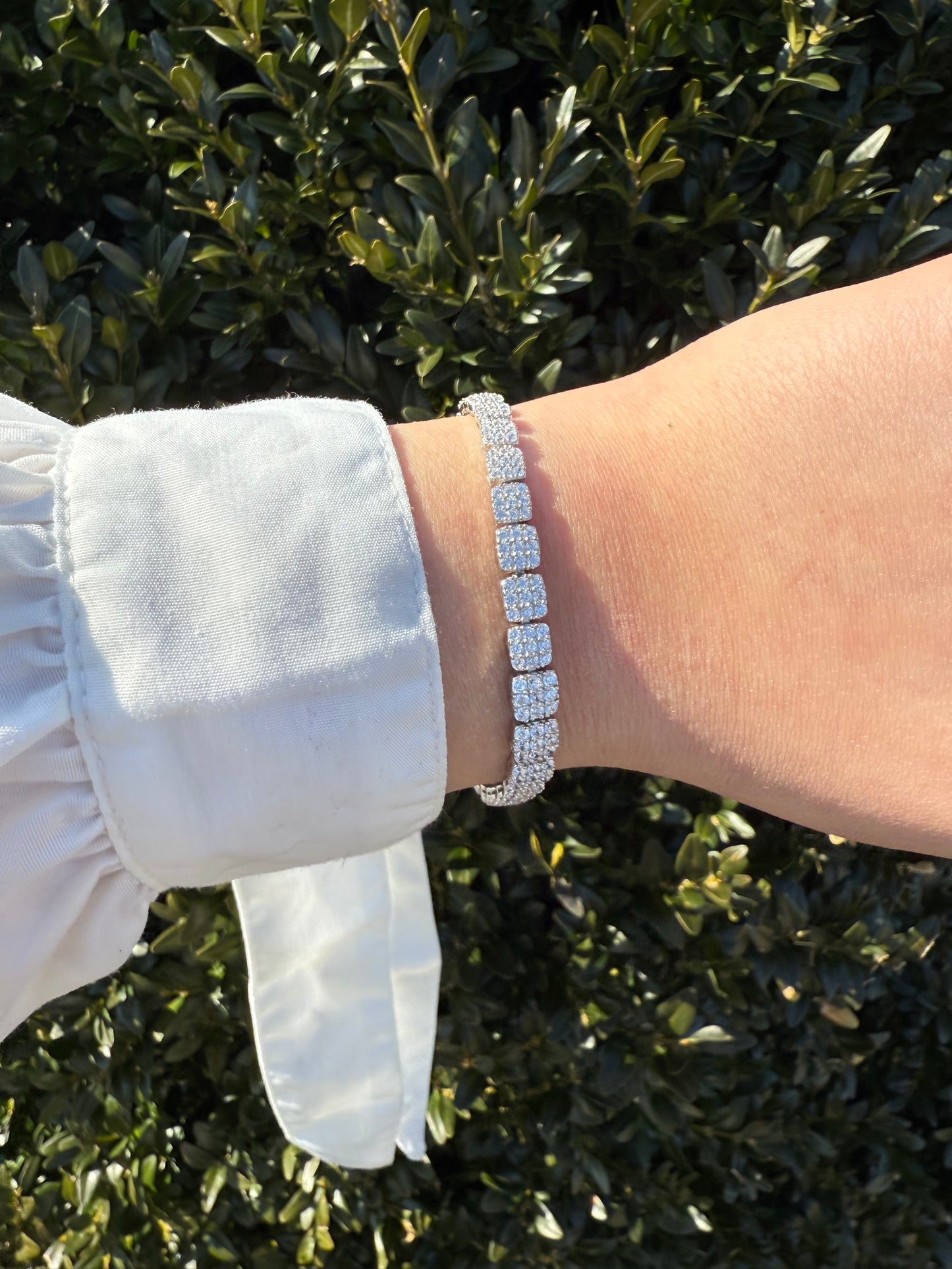 Luxurious Pave Tennis Bracelet