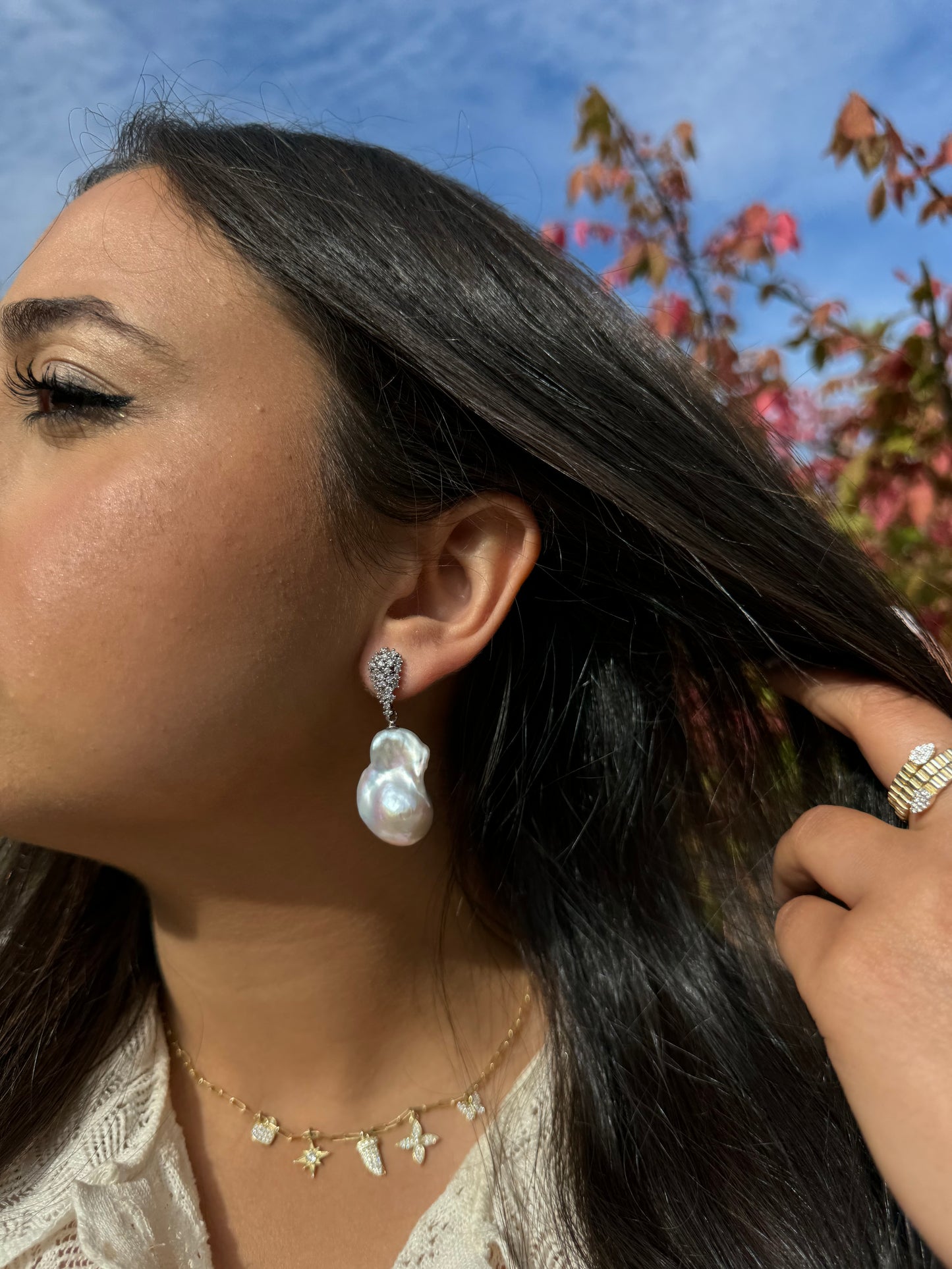 Baroque Pearl Earrings