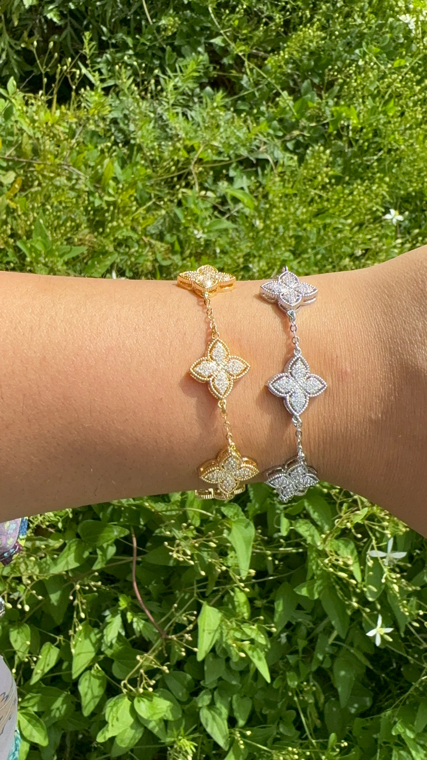 Clover CZ Elegant bracelet