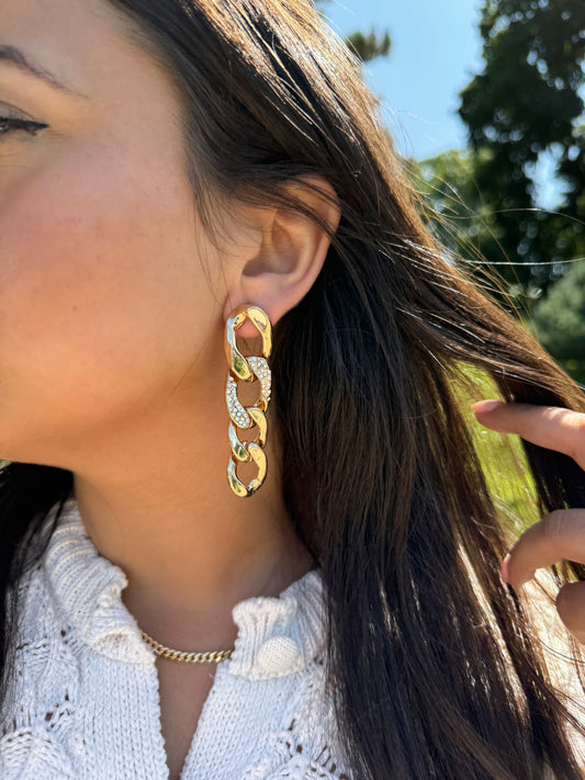 Chain Hanging Earrings