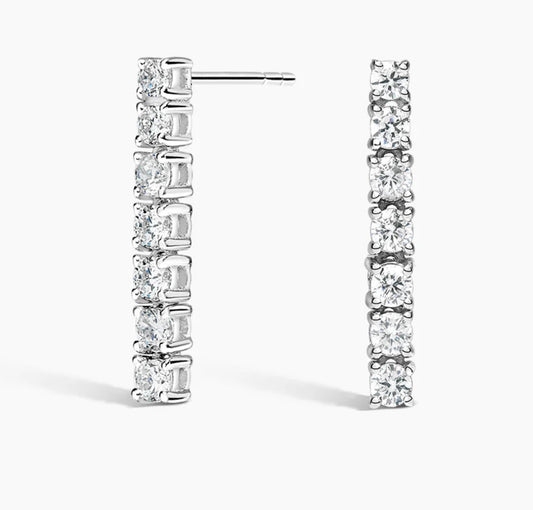 Strand Lab Diamond Earrings