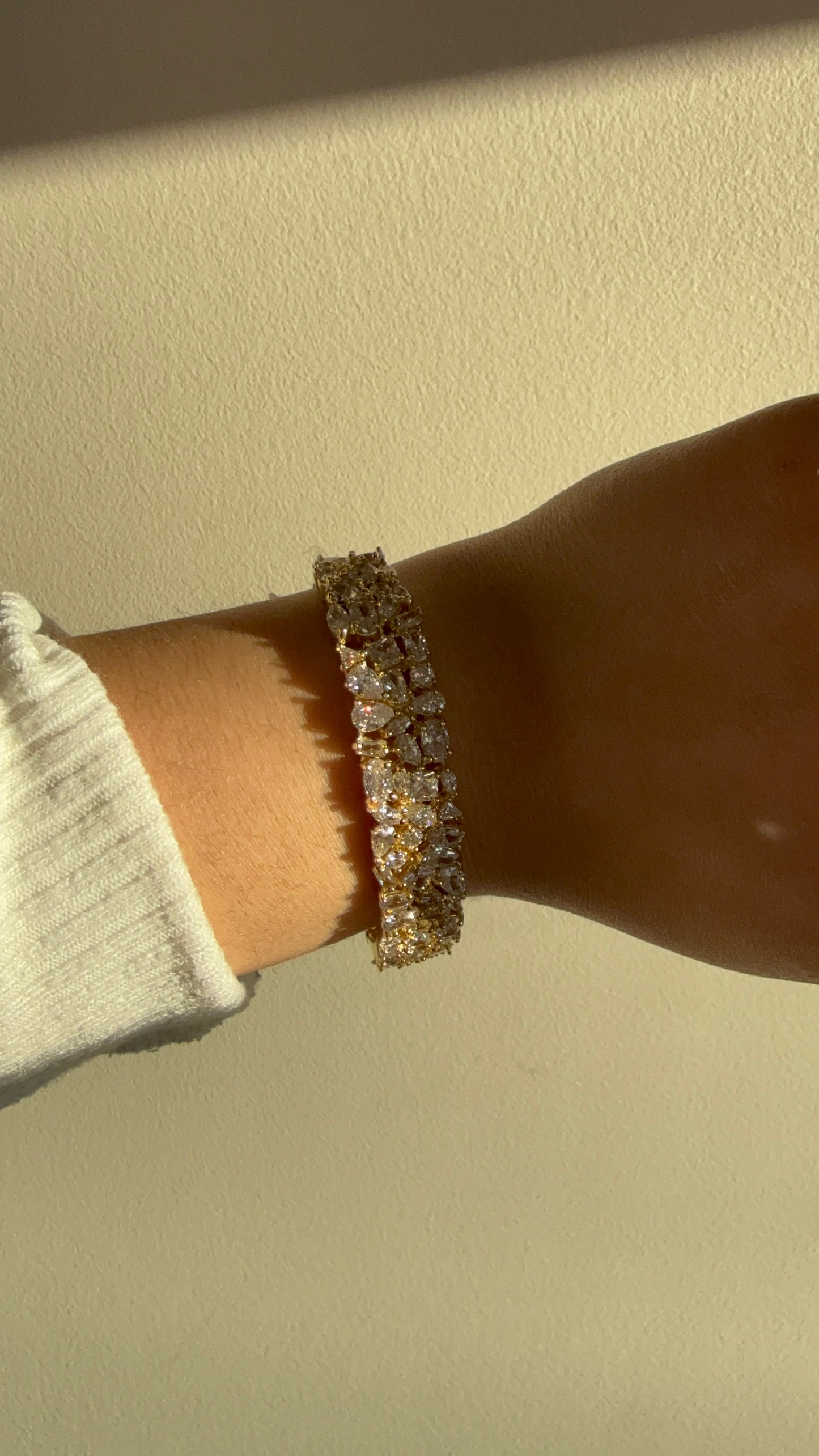 Mixed Shape Cocktail Bangle