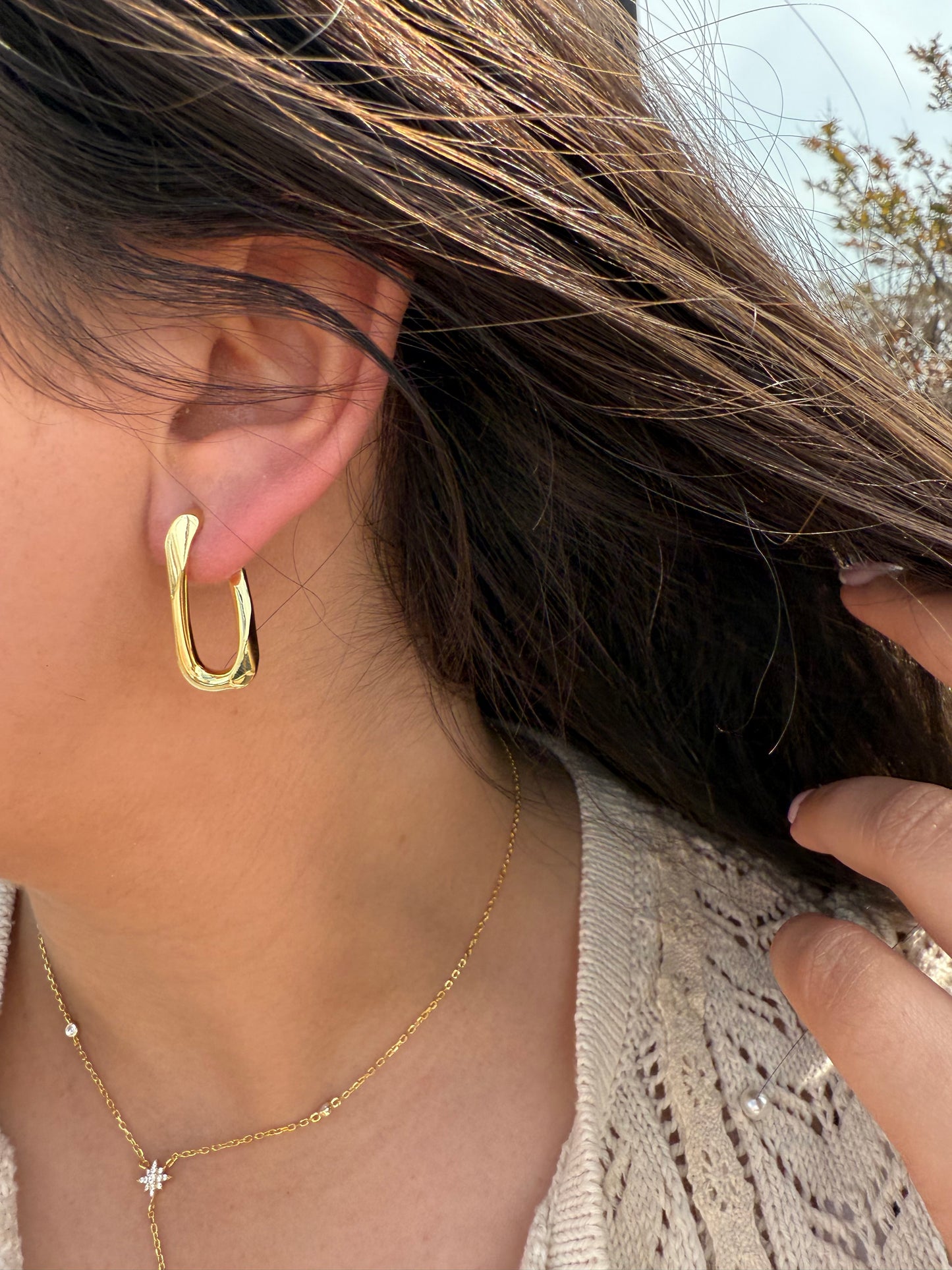 The Curve Luxe Hoop Earrings