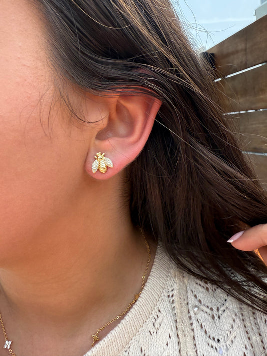 Bee Stud Earrings