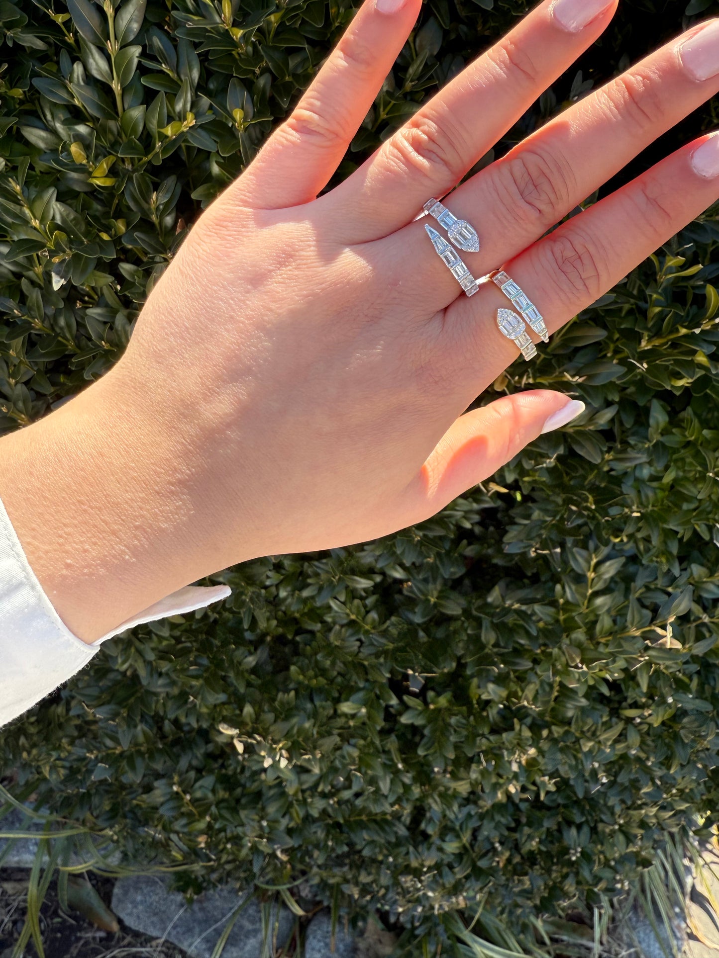 Baguette Serpent Ring