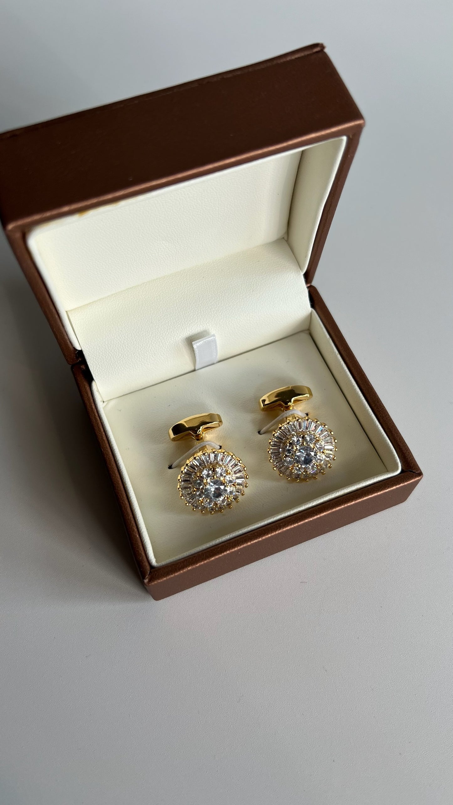 Regal Gold Spark Cufflinks
