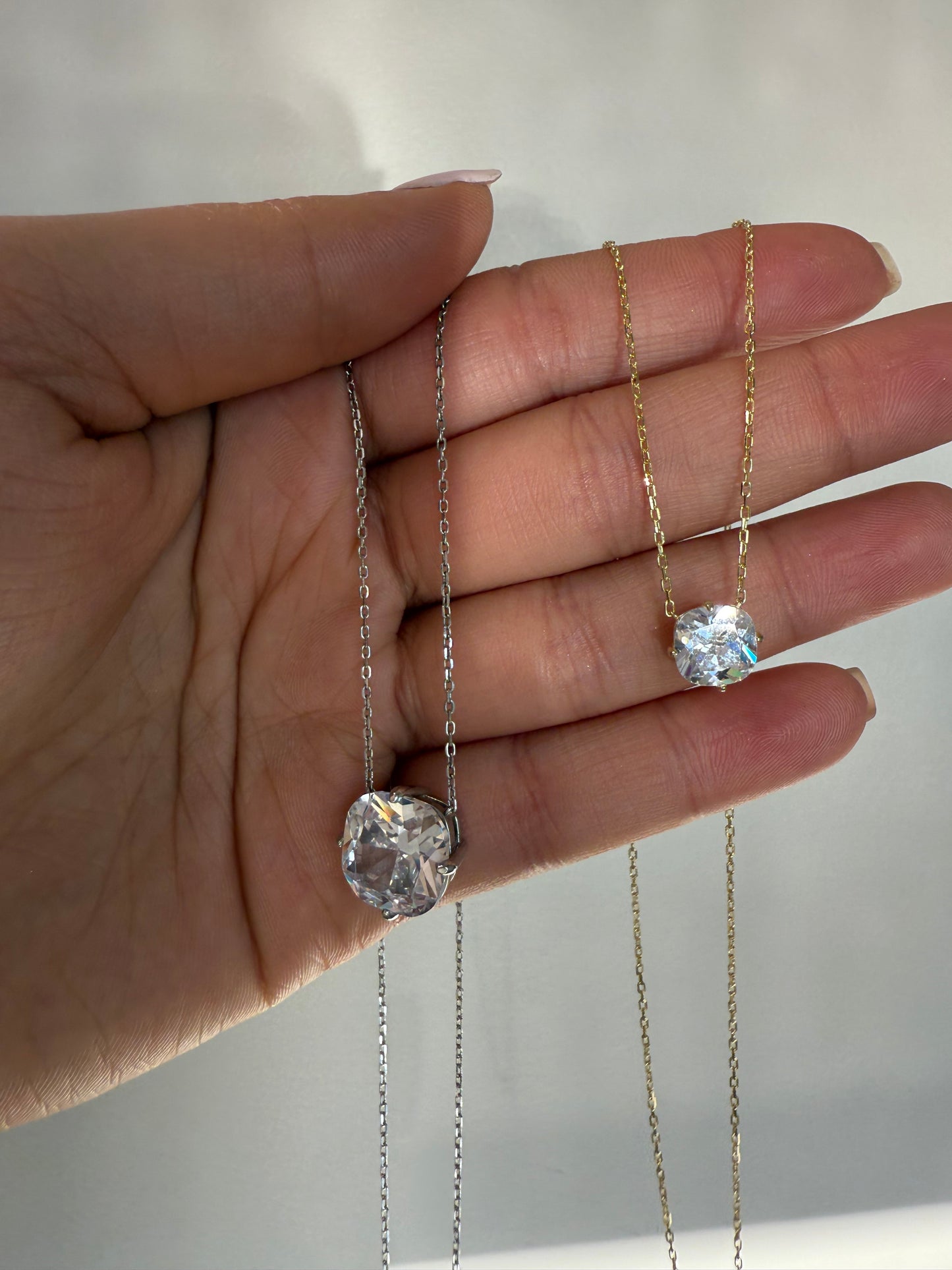 Timeless Glow Cushion Necklace