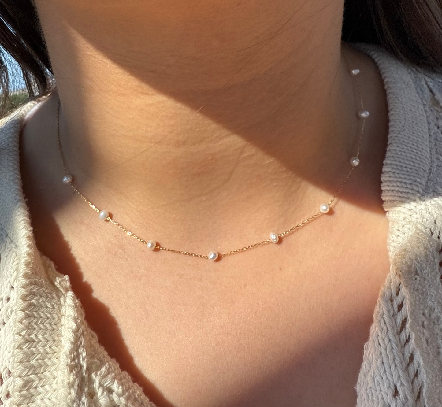 Pearl Dainty Necklace