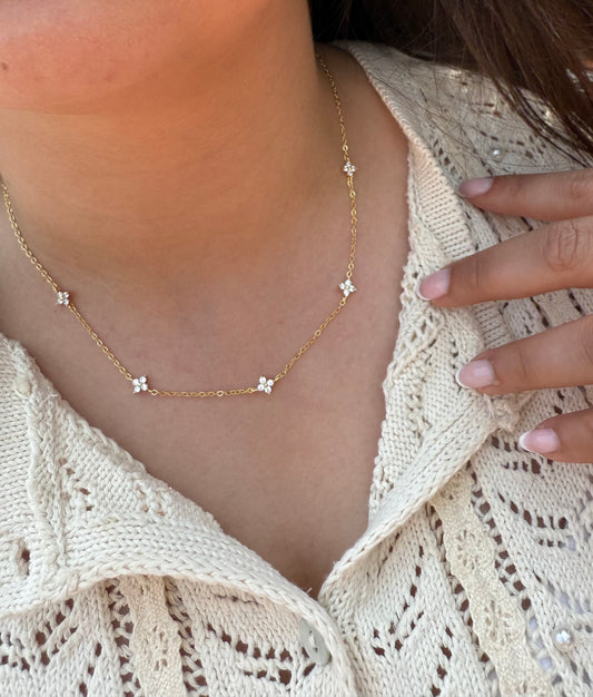 Starlight Petals Necklace