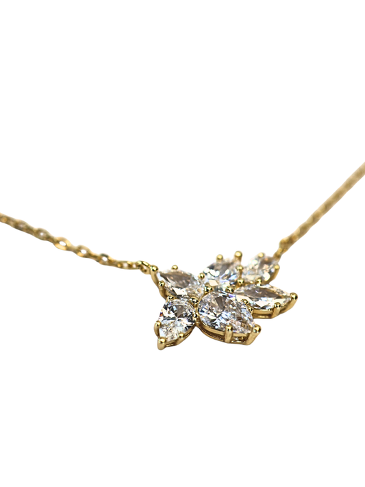 Cluster Petal Necklace