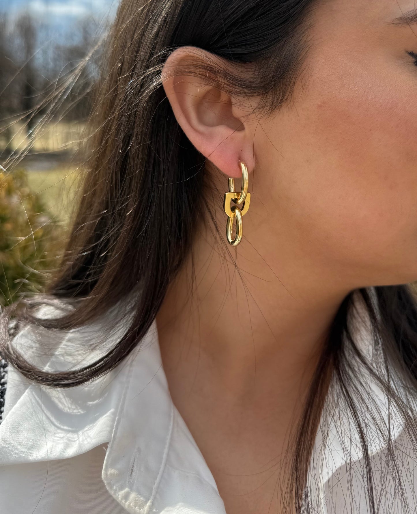 The Bond Hoop Earrings
