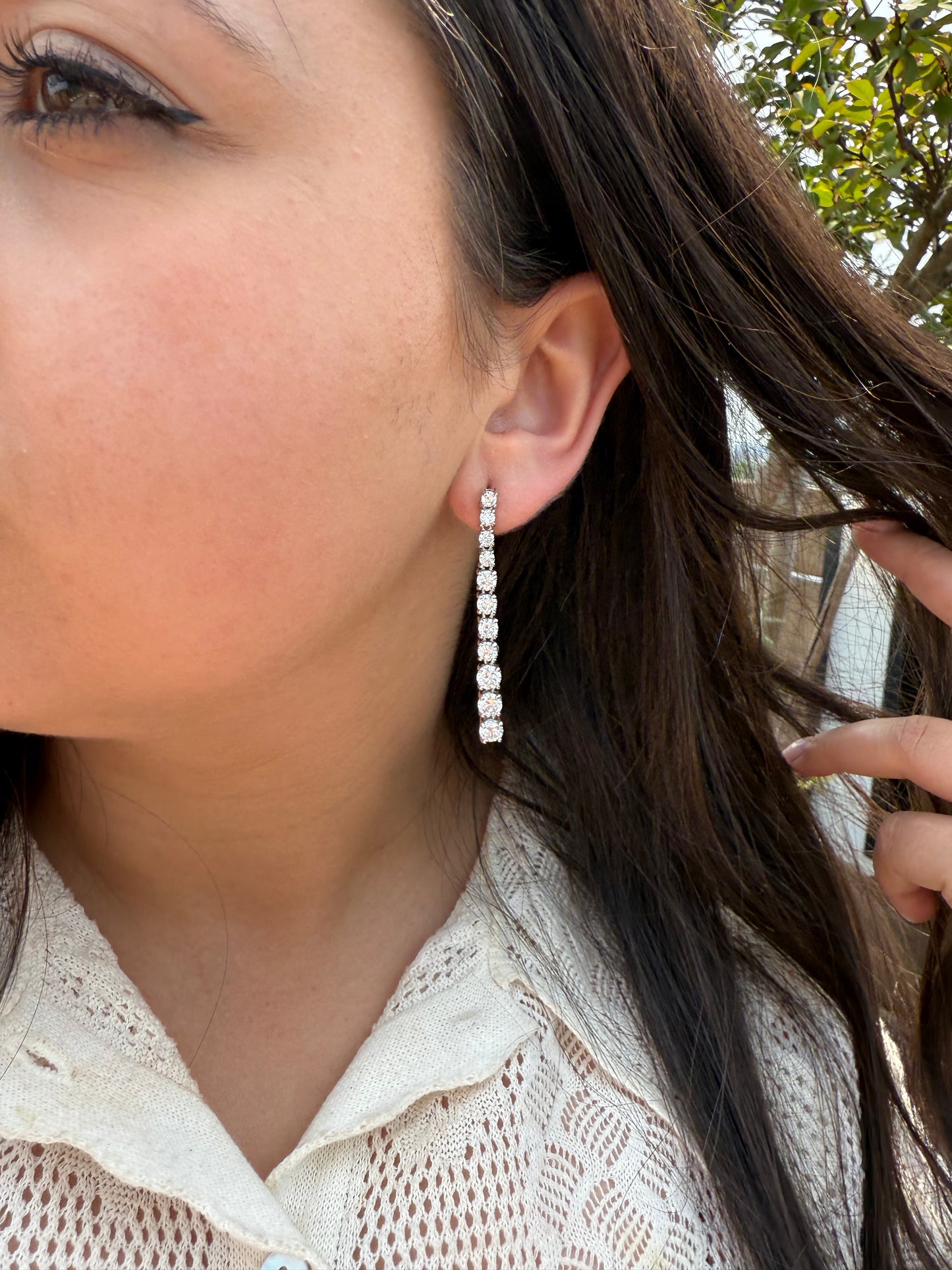 Luxe Line Drop Earrings