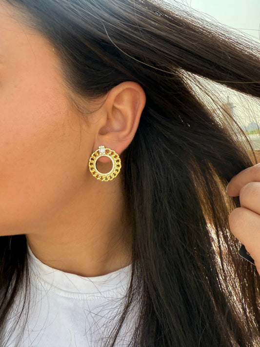 Golden Era Stud Earrings