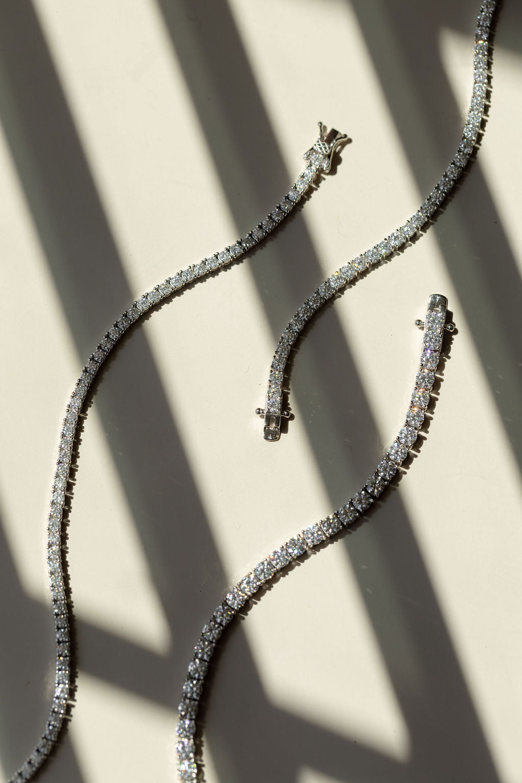 Classic Lab Diamond Classic Tennis Necklace