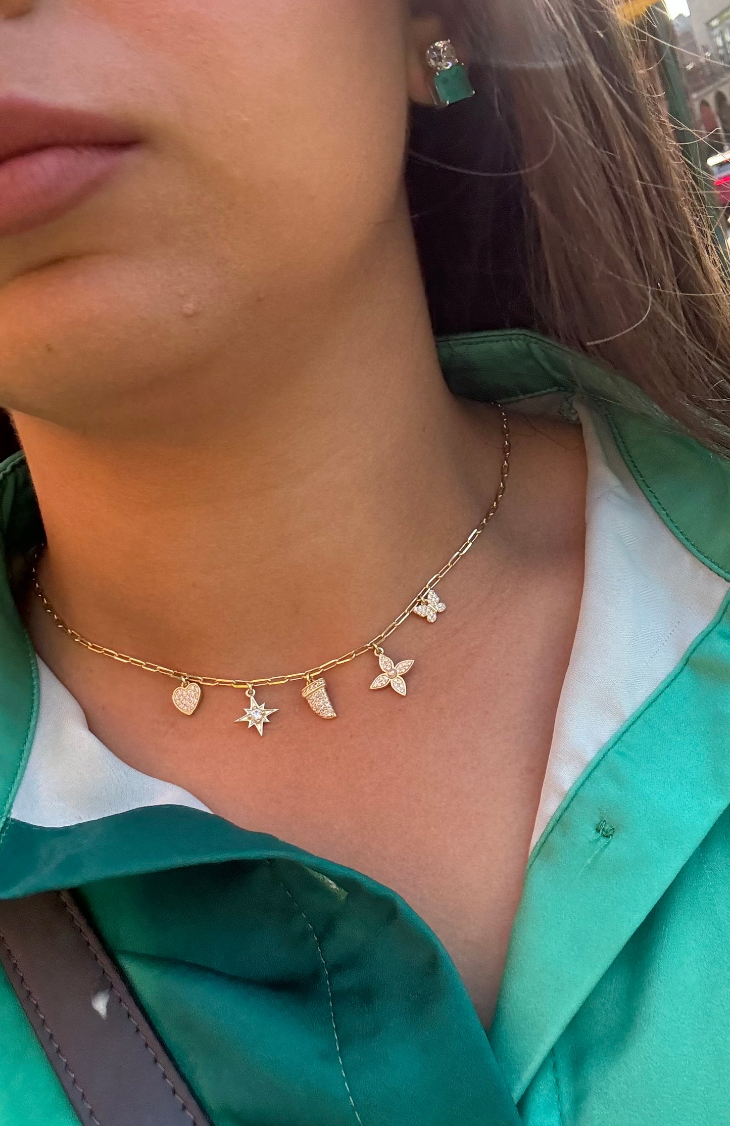 Mixed Charm Necklace
