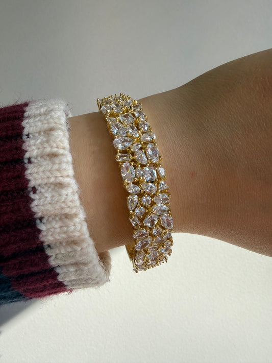 Mixed Shape Cocktail Bangle