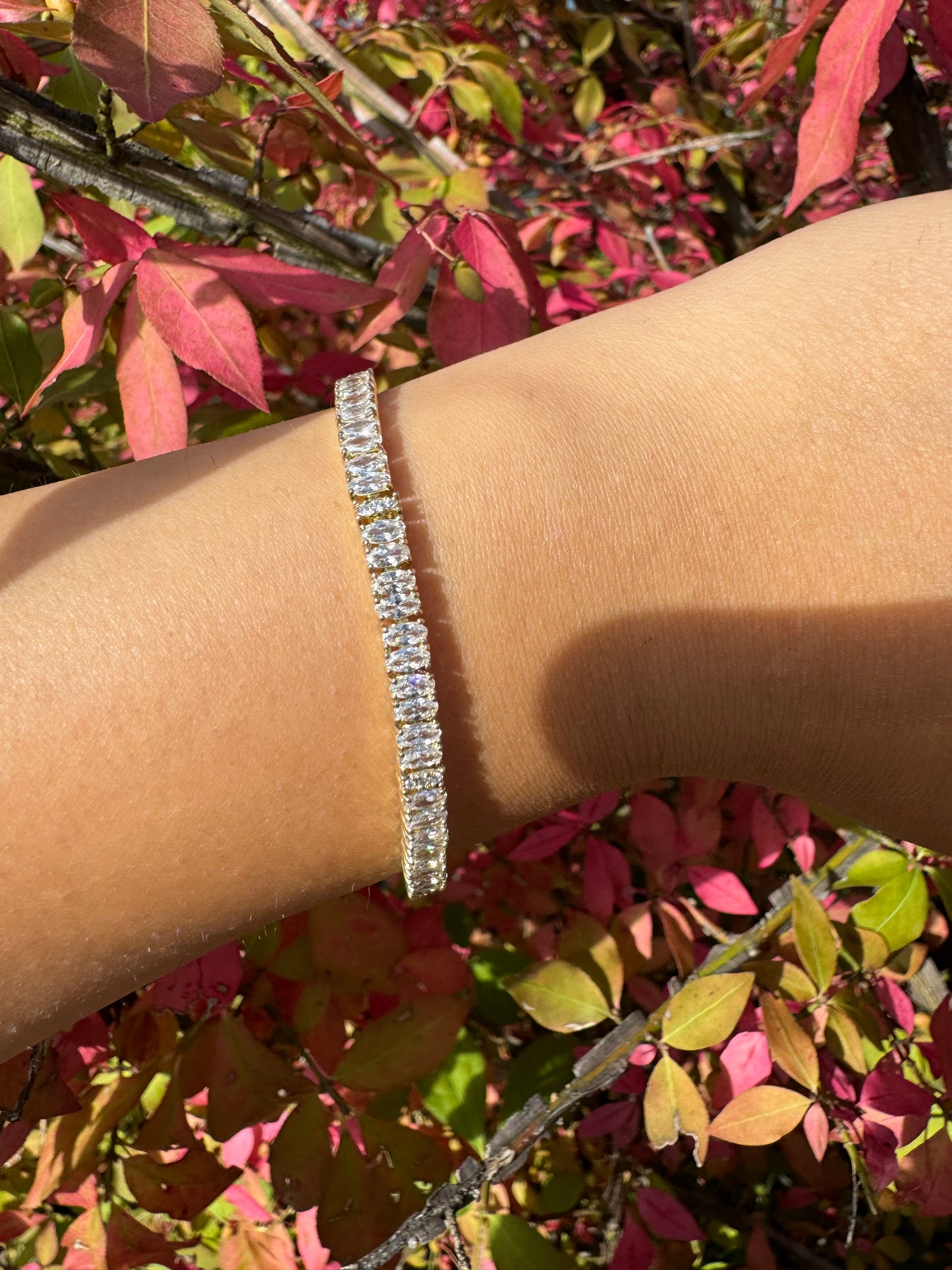 Beautiful Oval Tennis Bracelet