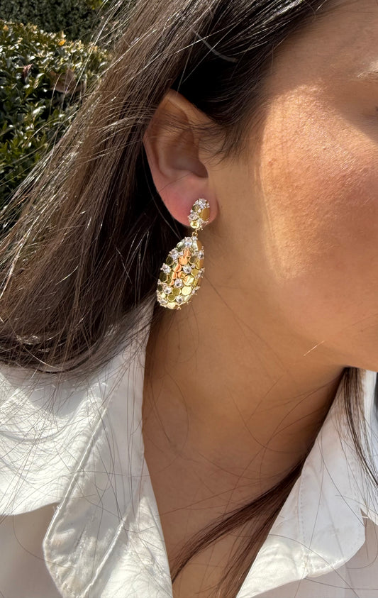 Regal Radiance Drop Earrings