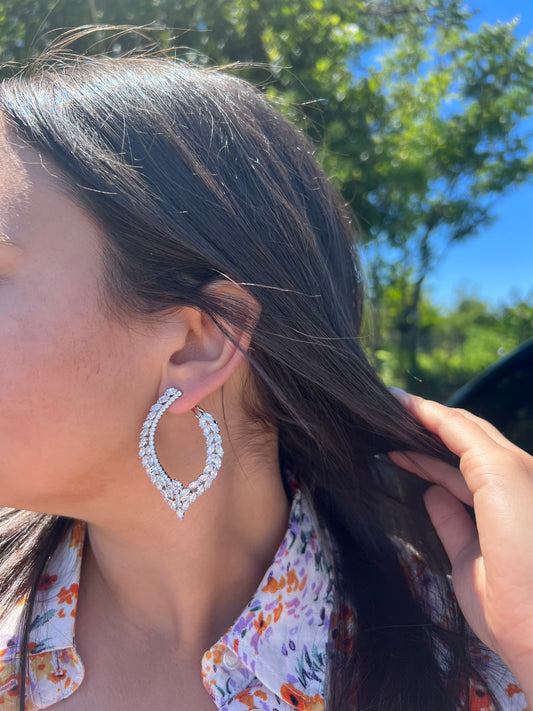 Leaf Shaped Earrings