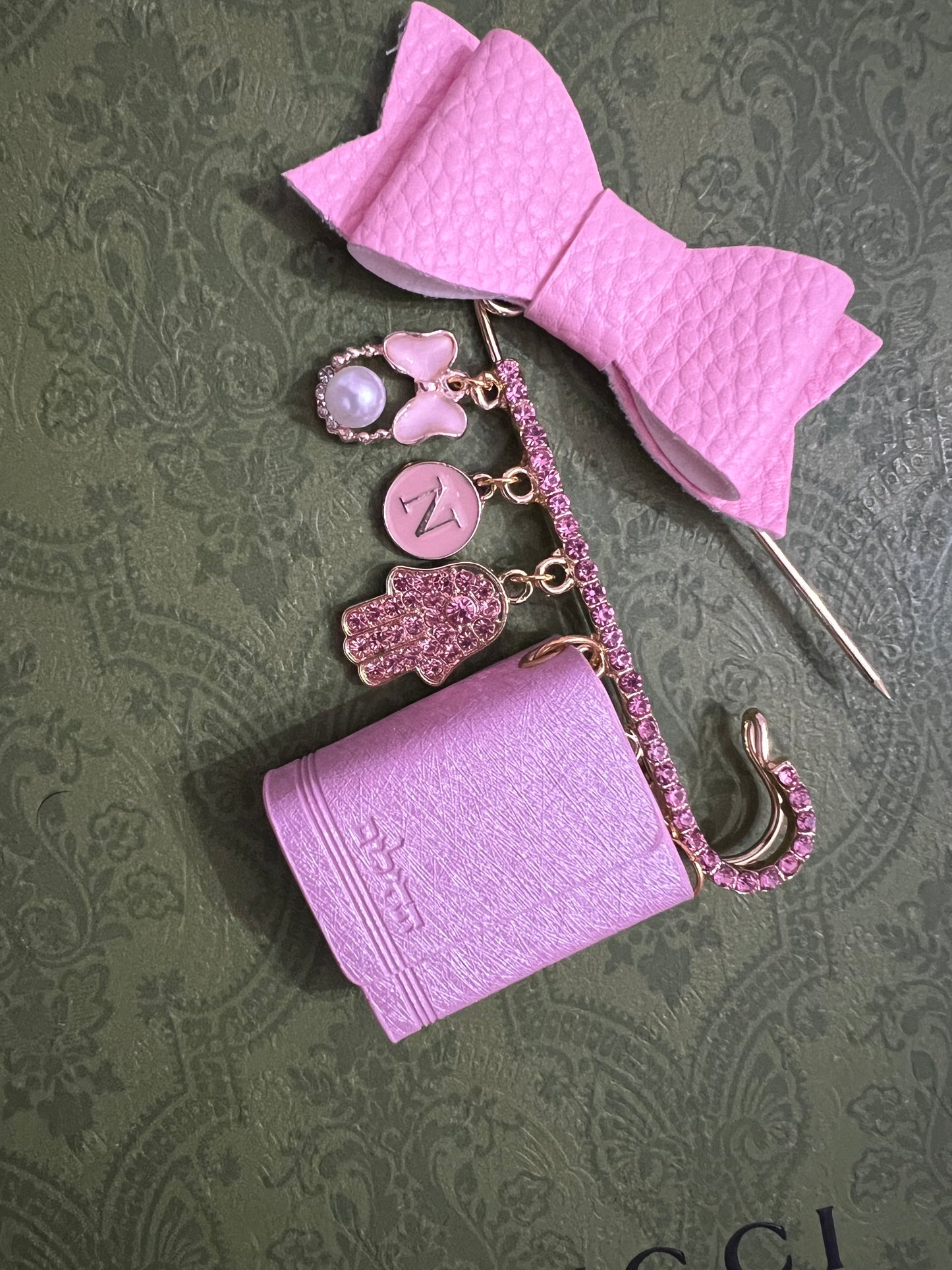 Baby Name Pin Girl / 7 Loop