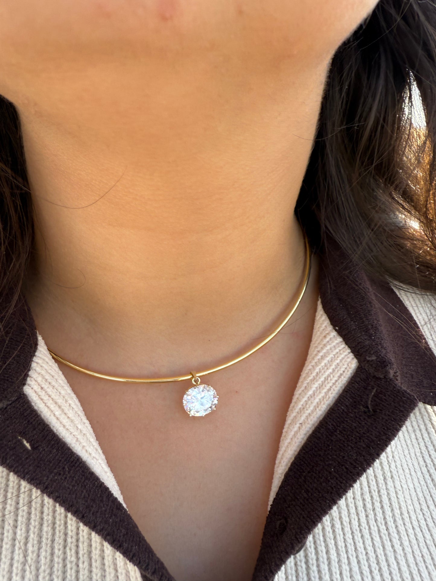 Omega Charm Necklace