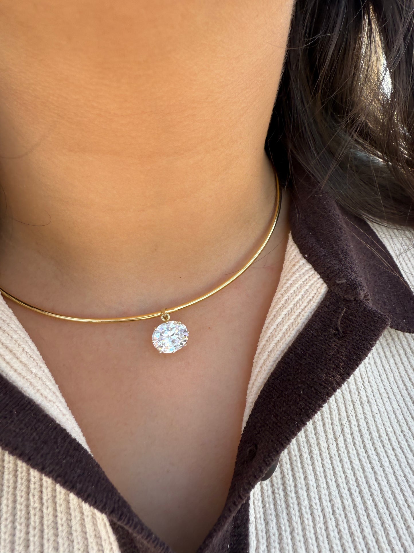 Omega Charm Necklace