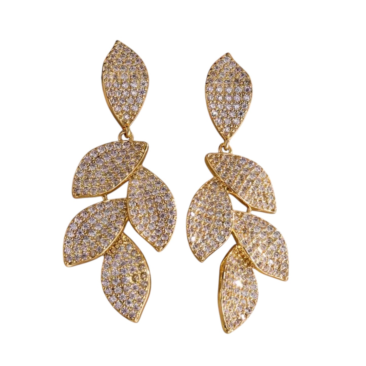 Petal Chic Cocktail Earrings