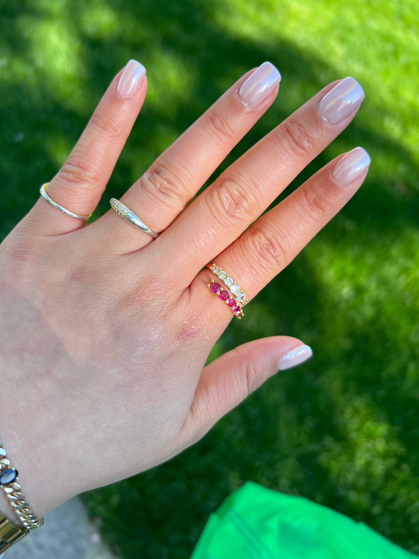 Half styled Ring