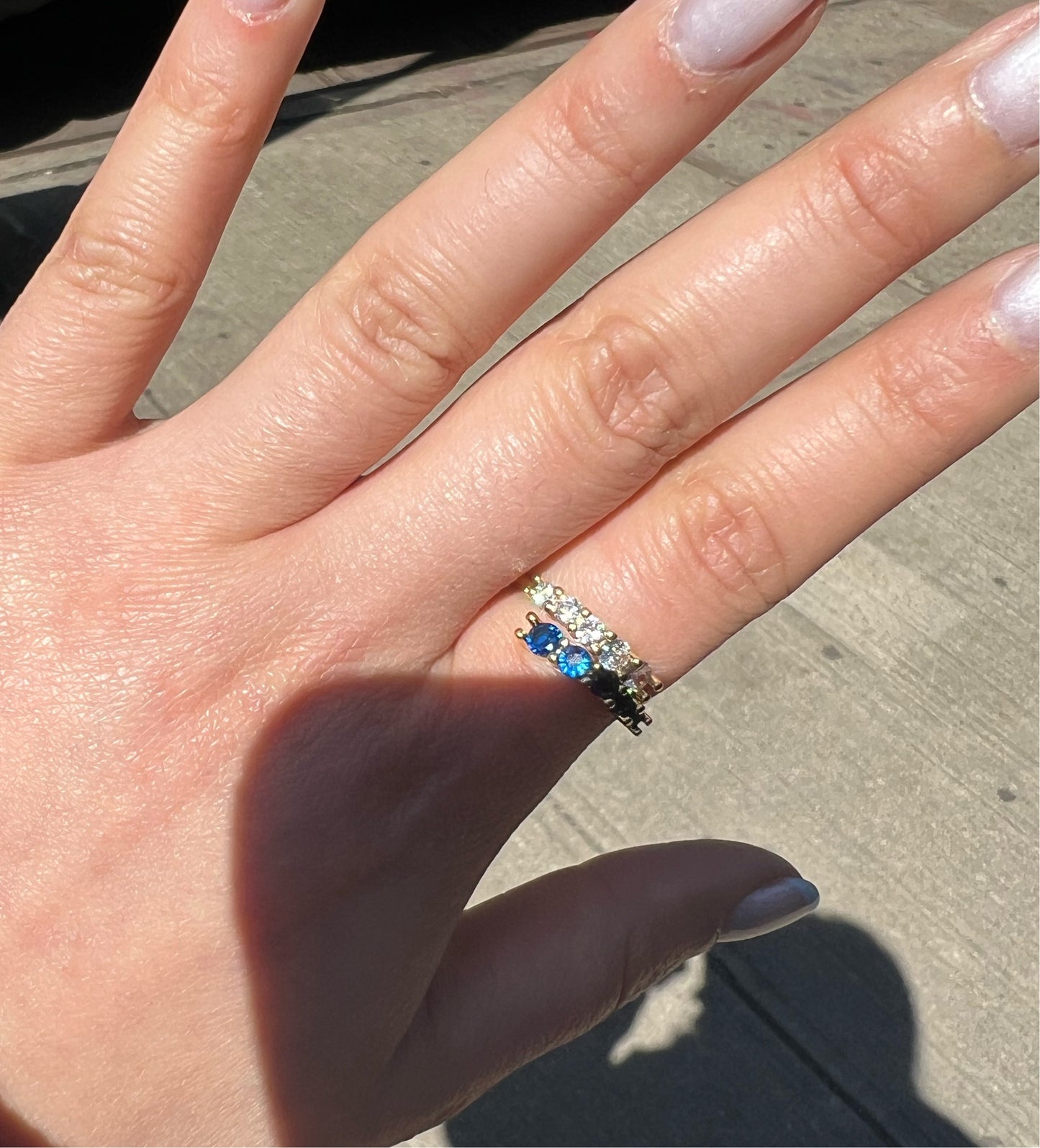 Half styled Ring