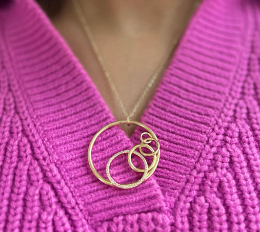 Looped Ring Pendant