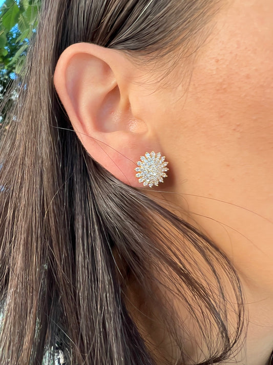 Starburst Stud Earrings