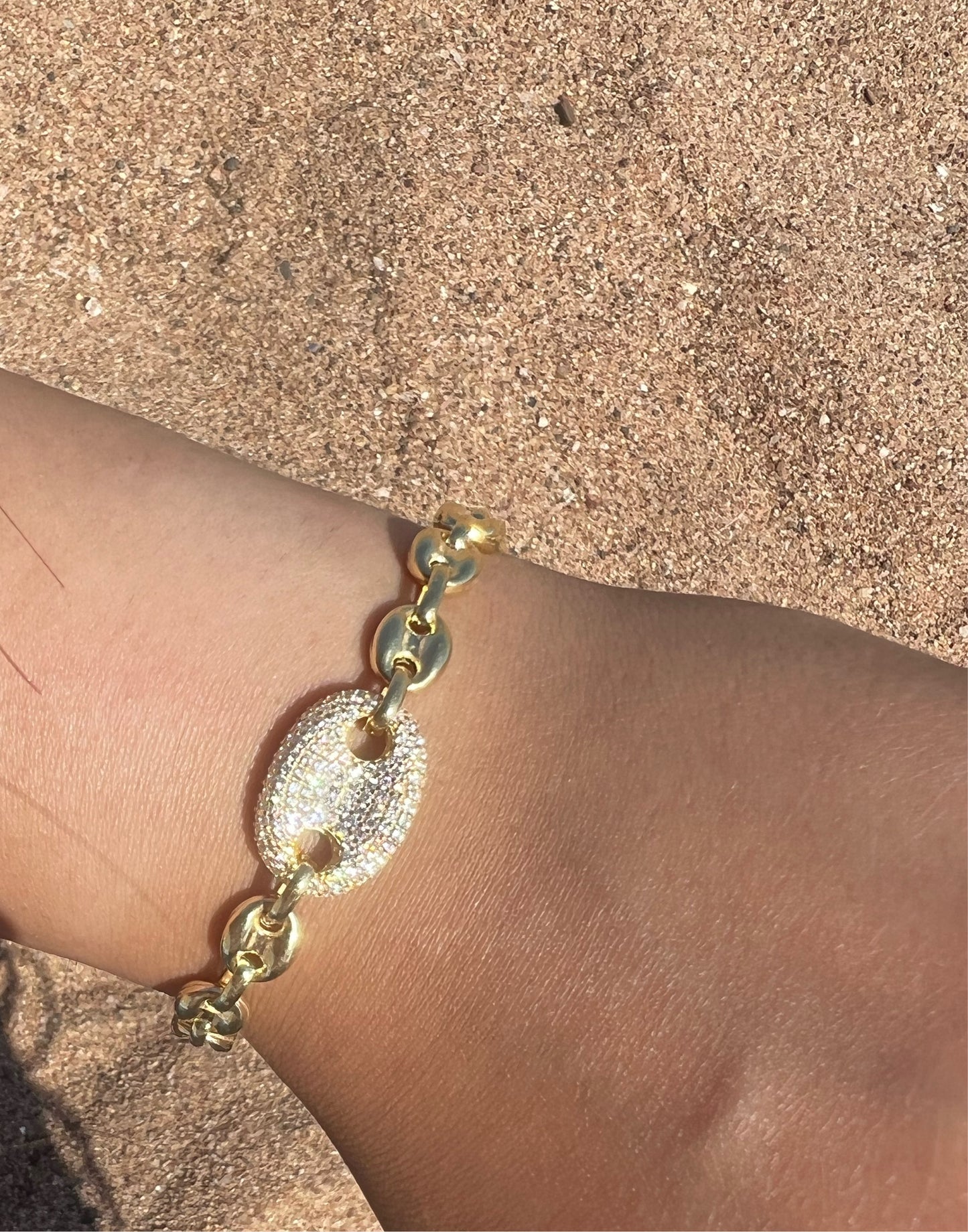 Love Lock Chain Bracelet