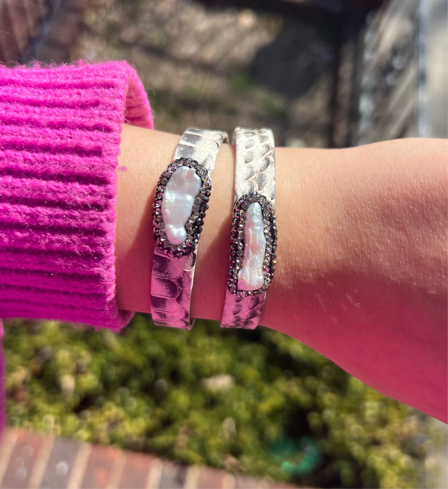 Swarovski Snake Bangle