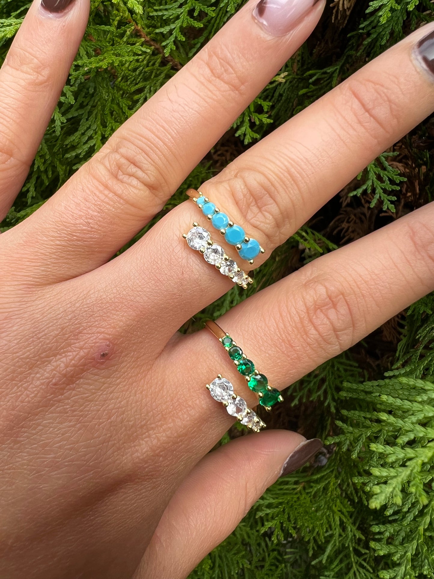 Half styled Ring