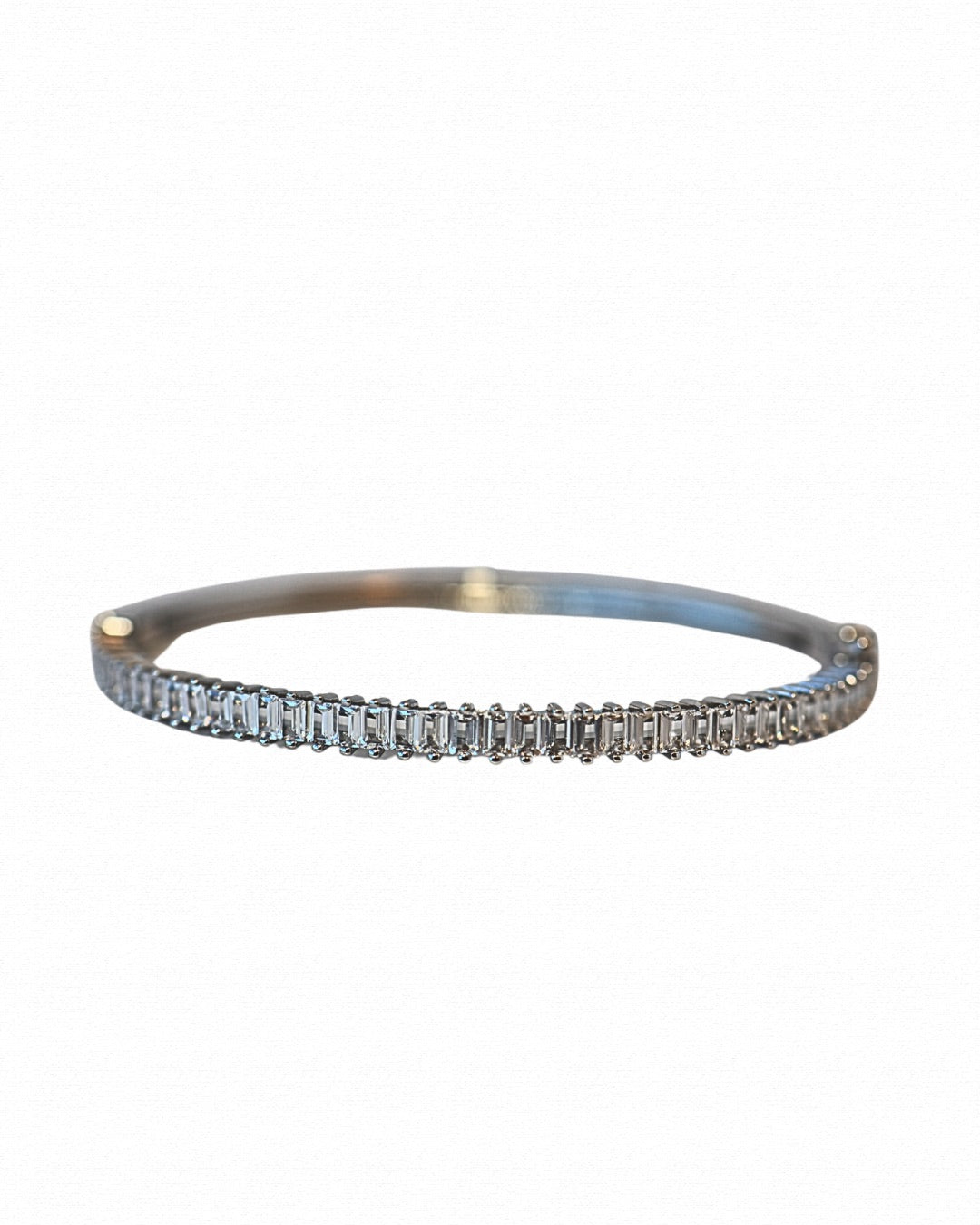 Emerald Cut Bangle