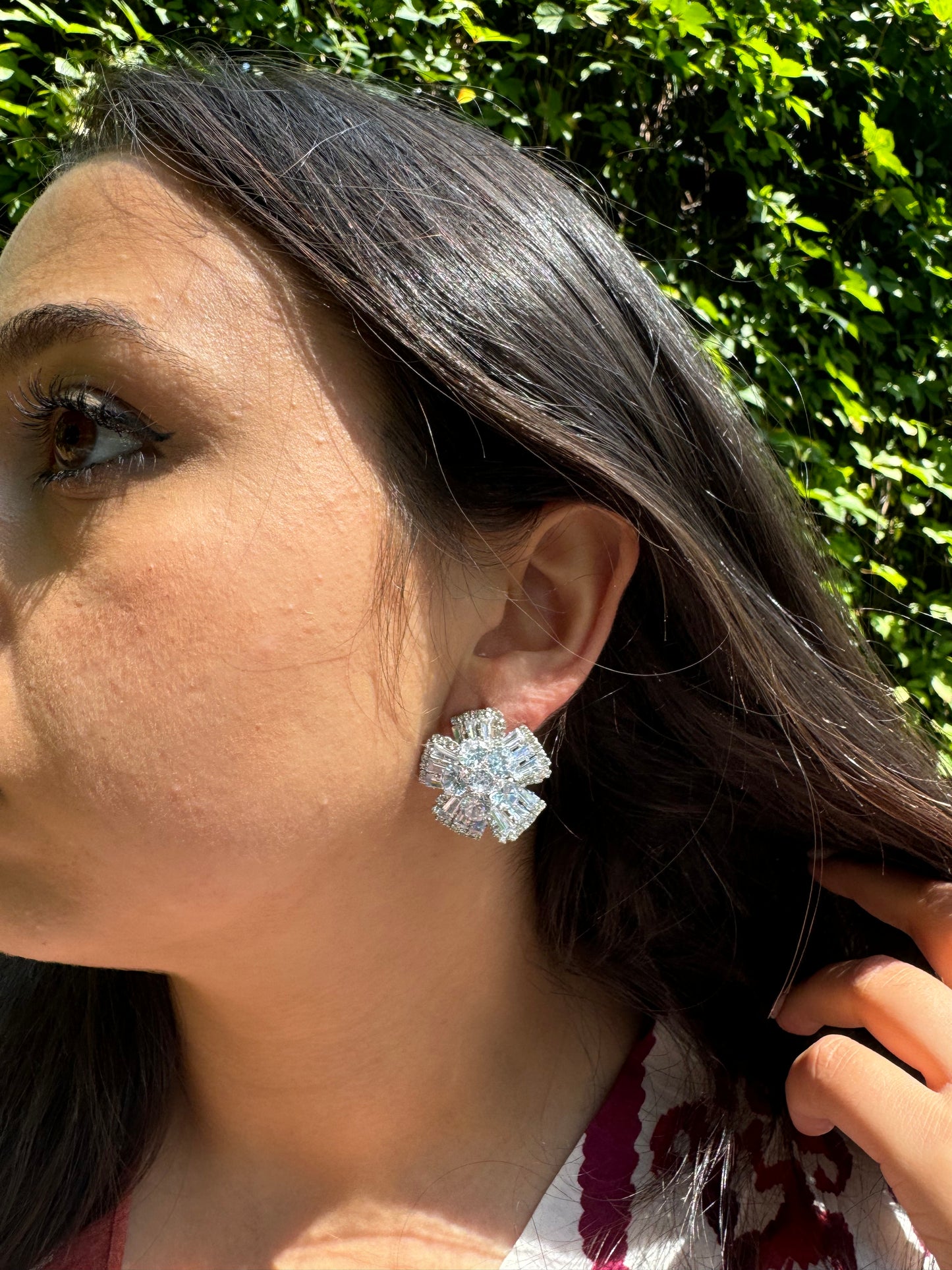 Floral Cluster Sophisticated Earrings