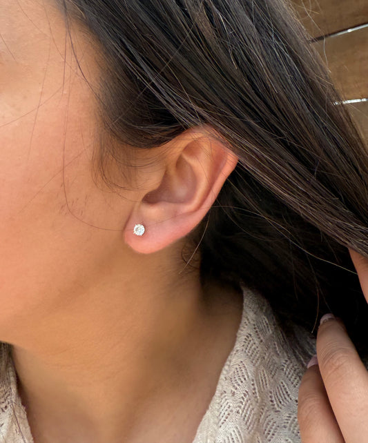 4 MM Classique Stud Earrings