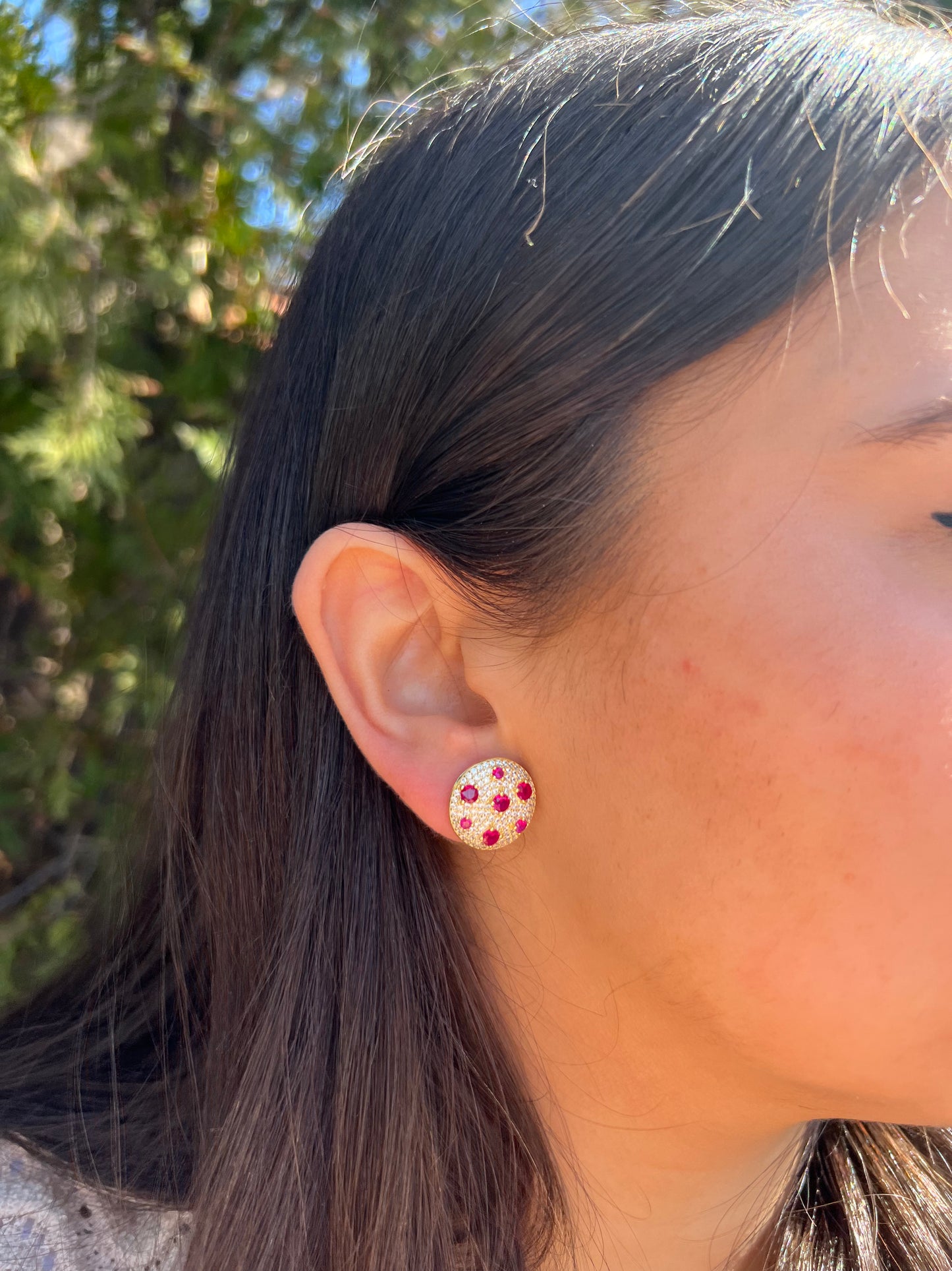 Bedazzled Stud Earrings