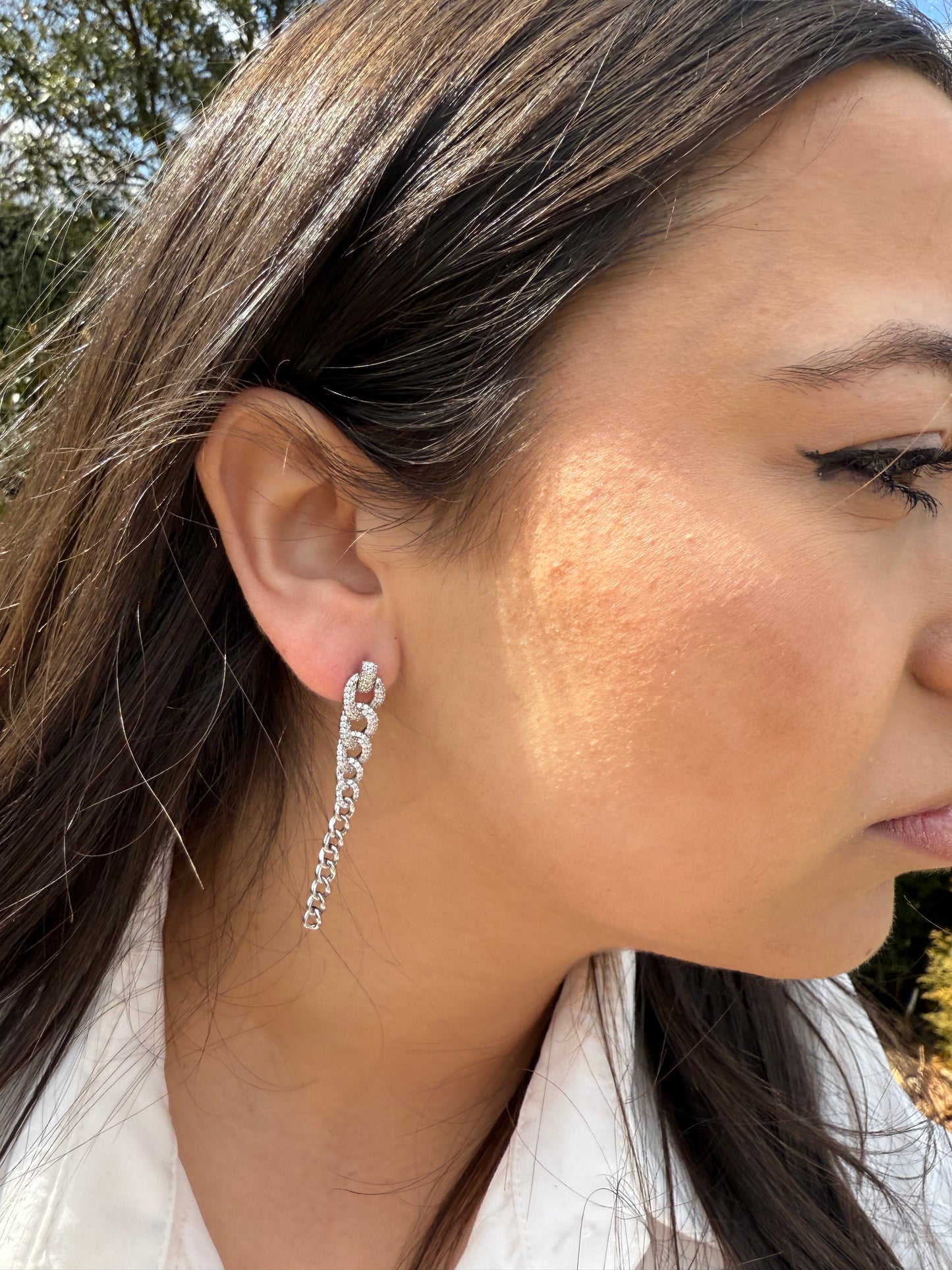 Modernized Chain Earrings