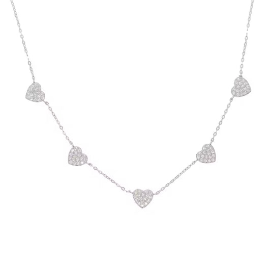 Mini Hearts necklace