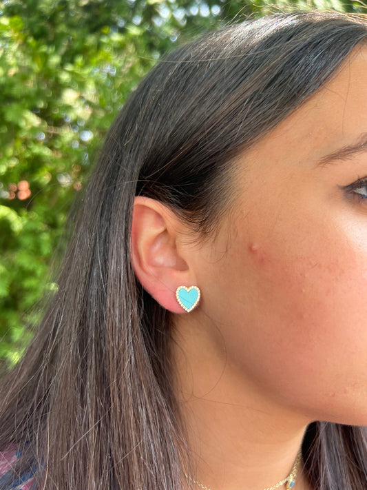 Elegant Heart Earrings