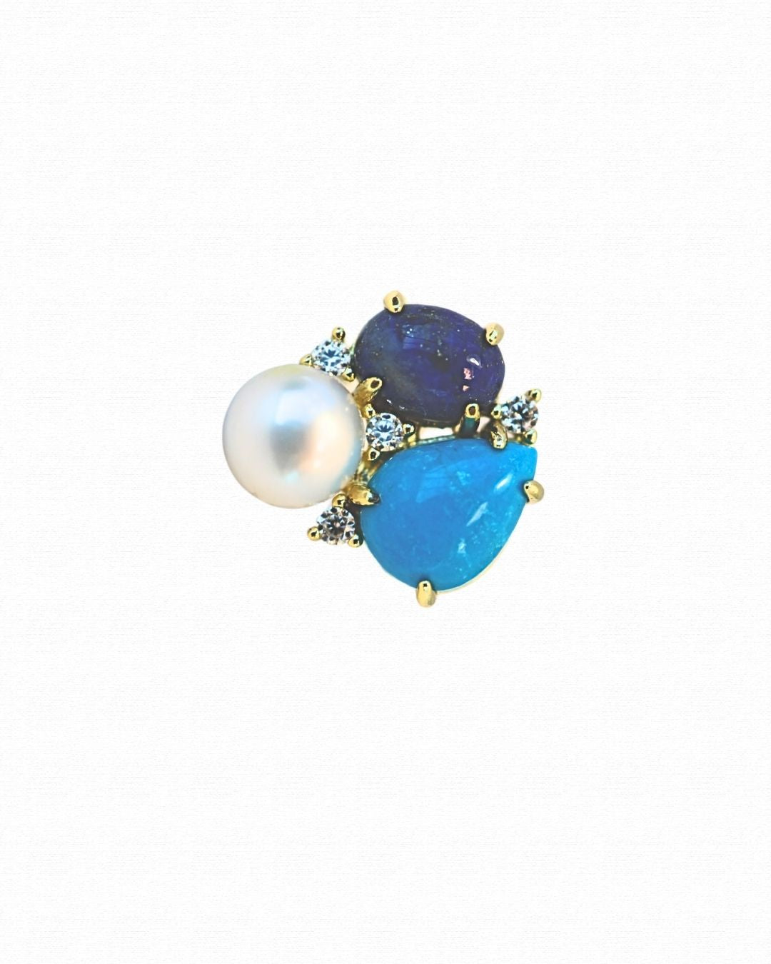 Pearlized Turquoise Ring