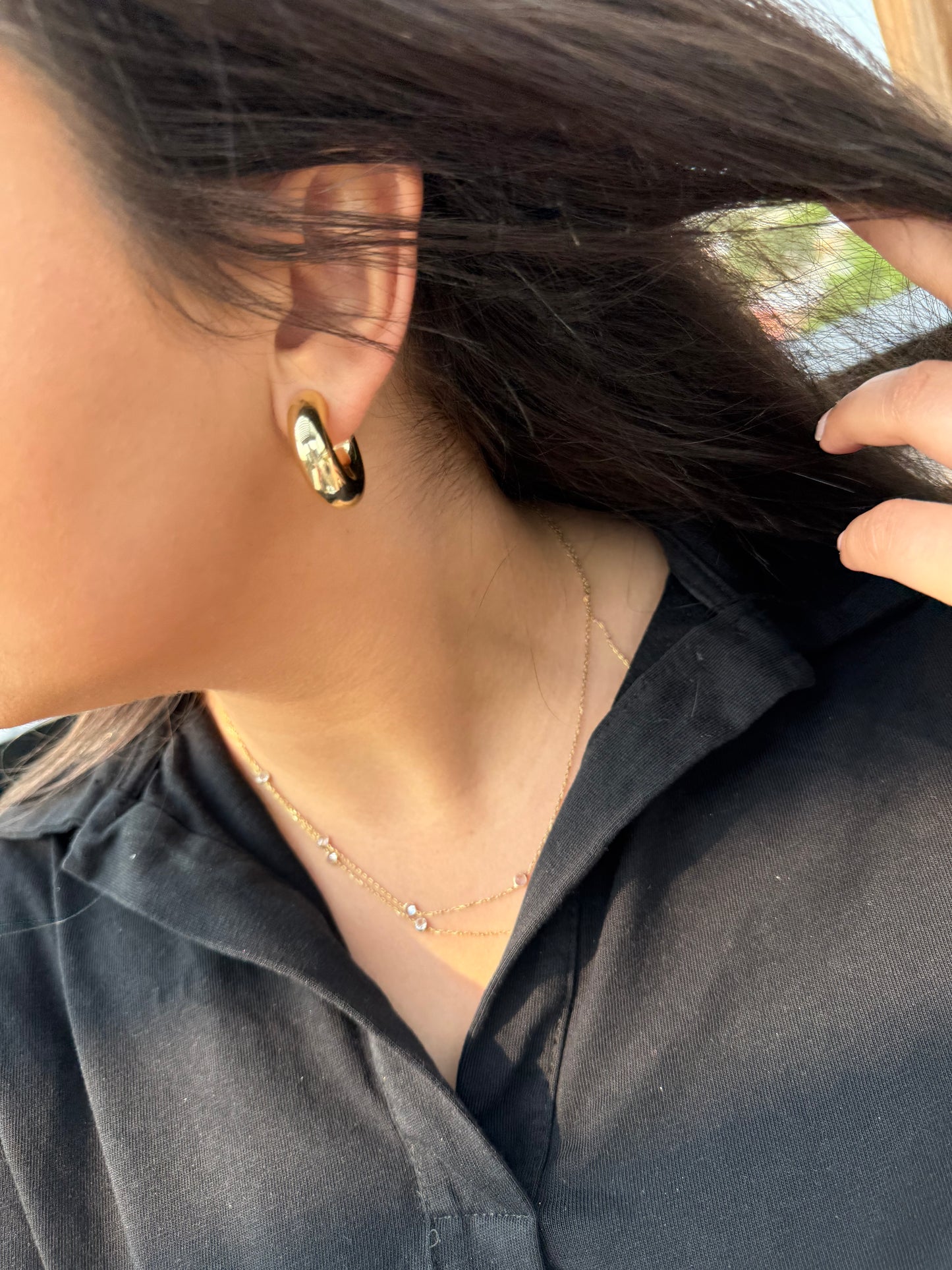 The Modern Bold Hoop Earrings
