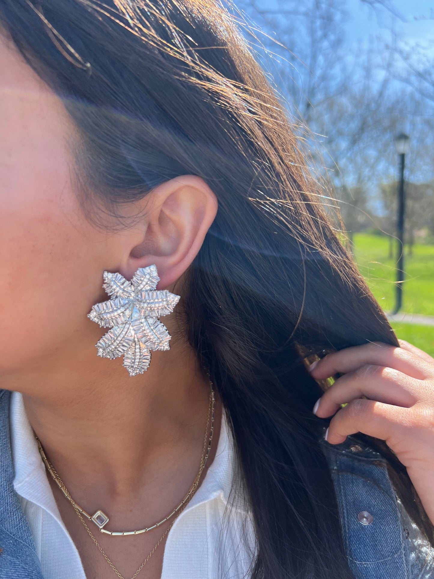 Show stopper Petal Earrings